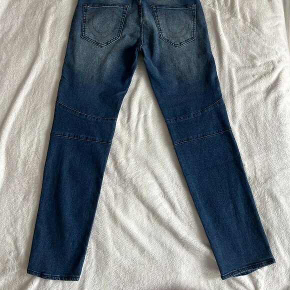 True Religion Brand Jeans Rocco Relaxed Skinny Denim Jean Men's Size 34Wx32L NWT - Picture 8 of 11